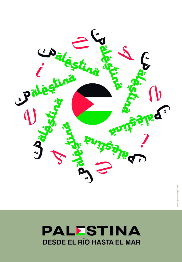 DENUNCIA ARTÍSTICA POR GENOCIDIO EN GAZA DESDE GUADALAJARA palestina