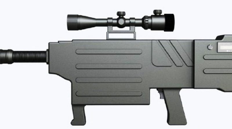 ARMAS FUTURISTAS PROPORCIONARÁ CHINA A SUS CUERPOS POLICÍACOS.