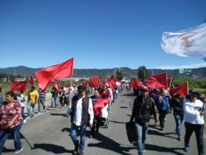 "ANTORCHISTAS" DESPIDEN CON REPUDIO AL GOBERNADOR DE JALISCO.
