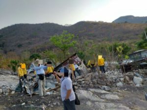 ELEMENTOS FEDERALES EXPULSARON DE SUS CASAS A FAMILAS ESTABLECIDAS EN EL CAÑON DEL SUMIDERO.