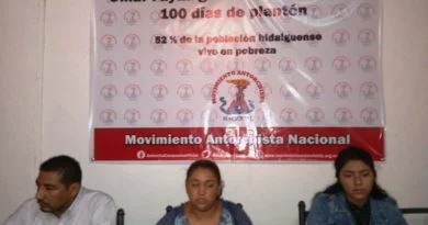EL GOBERNADOR DE HIDALGO NO OYE, NO VE Y NO LE INTERESA AYUDAR A SUS GOBERNADOS, ANTORCHA CAMPESINA.