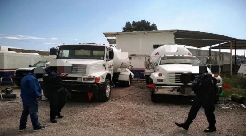 21 DETENIDOS EN PUEBLA POR PRESUNTA POSESIÓN ILÍCITA DE GAS LP.