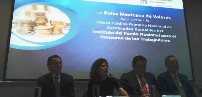 FONACOT "JUGARÁ" EN LA BOLSA MEXICANA DE VALORES PARA BENEFICIAR A LOS TRABAJADORES.
