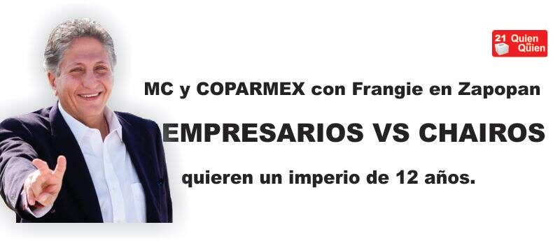 JUAN JOSÉ FRANGIE SAADE VA POR LA "JOYA DE LA CORONA", ZAPOPAN