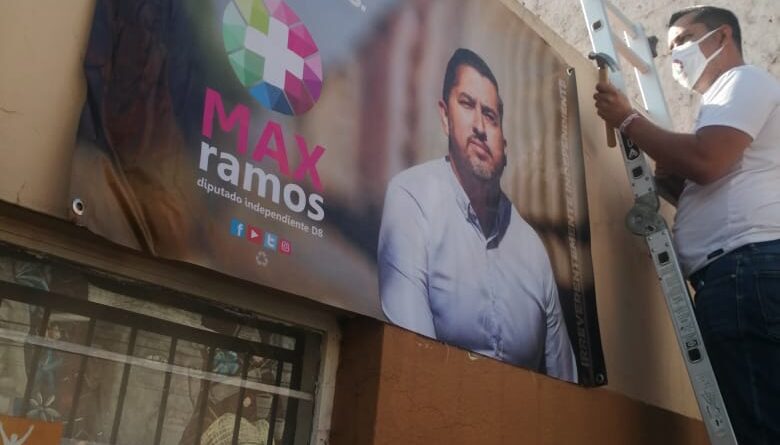 MAX RAMOS, DE LOS 21 CANDIDATOS INDEPENDIENTES QUE DICEN "NO MÁS PARTIDOS POLÍTICOS"