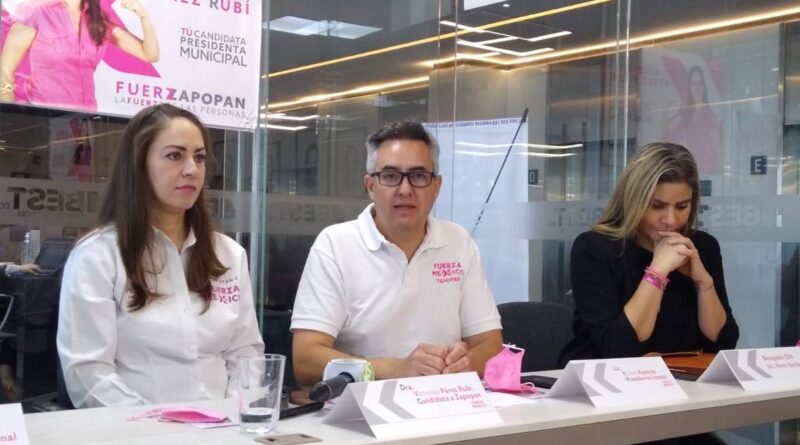 LE ENTRARÉ DE LLENO Y GOBERNARÉ PARA LOS ZAPOPANOS COMO NADIE LO HA HECHO: FUERZA POR MEXICO