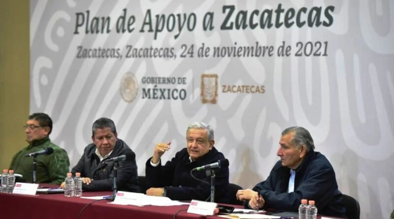 ORDENA DE AMLO MILITARIZAR ZACATECAS