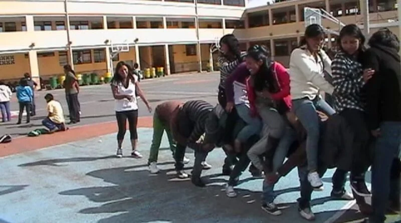 escuela y recreo