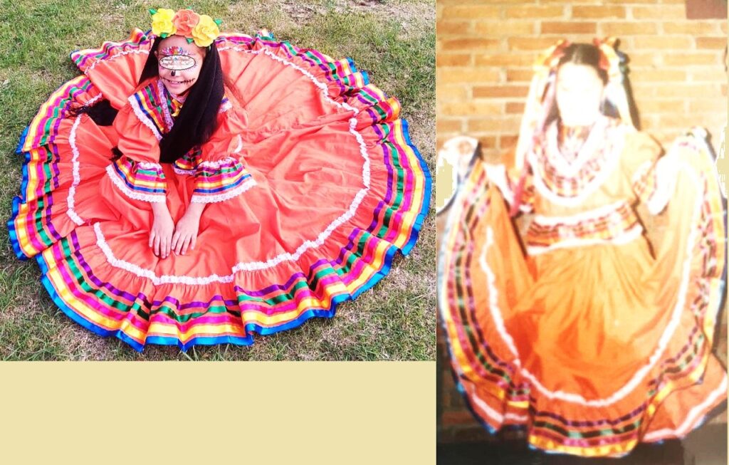 UN VESTIDO TRASLADADO EN EL TIEMPO
