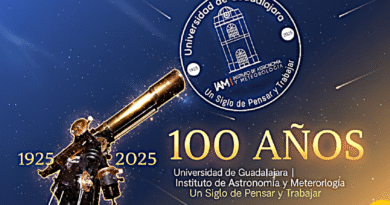 CELEBRAN LA SEMANA MUNDIAL DEL ESPACIO 2025 Y 100 AÑOS DEL IAM iam