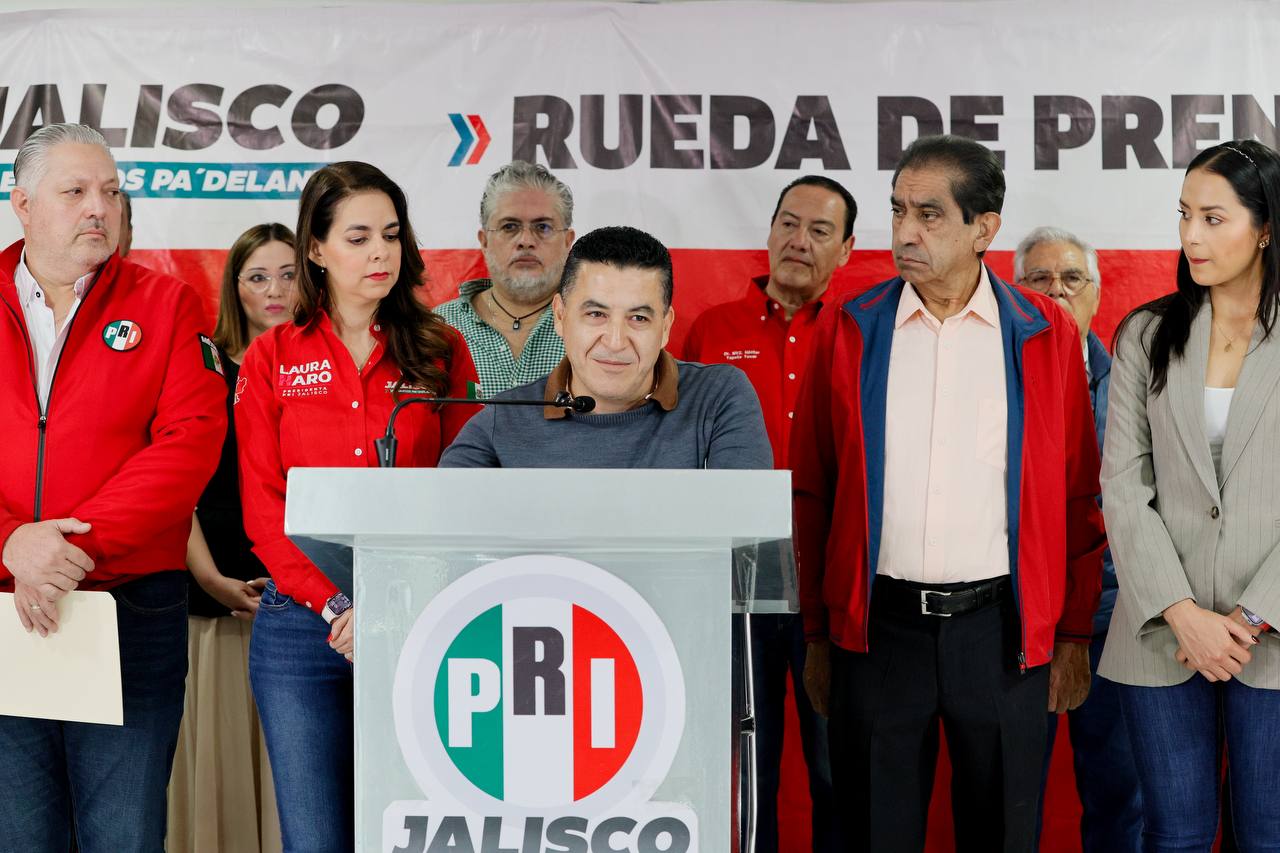 CON SEPARACIÓN DEL CARGO, EL PRI JALISCO ENVÍA MENSAJE DE PISO PAREJO pri