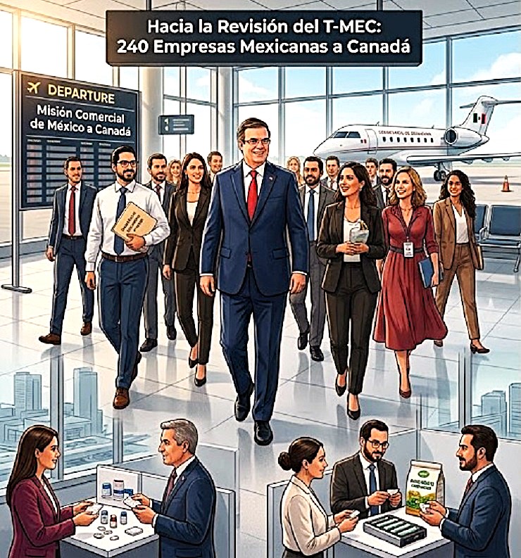 CANADÁ REUNIRÁ A 1800 FIRMAS MEXICANAS PARA FORTALECER RELACIÓN BILATERAL EBRARD