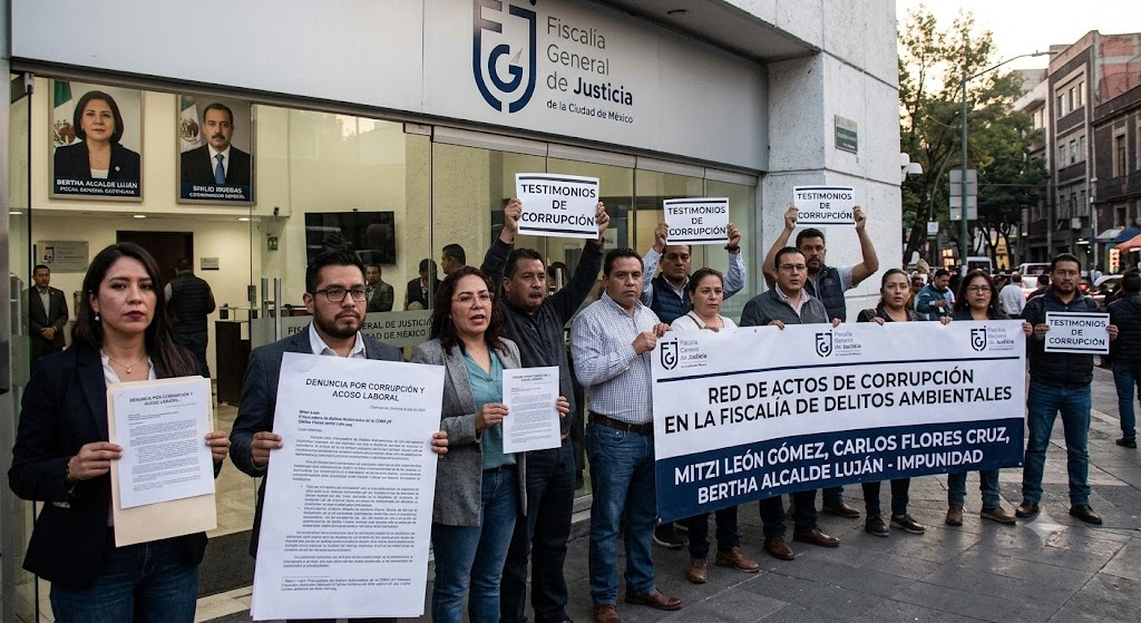 AMAFIADOS Y PROTEGIDOS OPERAN IMPUNEMENTE EN FISCALÍA CAPITALINA FISCAL
