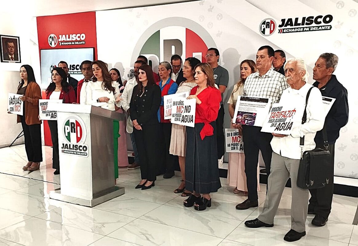 SIAPA DEBE PAGAR POR OMISION, FRAUDE, NEGLIGENCIA Y DESCUIDO EN PERJUICIO DE USUARIOS, PRI JALISCO pri