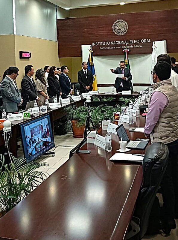 El Consejo Estatal del INE Jalisco va por el millón de capacitaciones en el proceso electoral 2027 ine